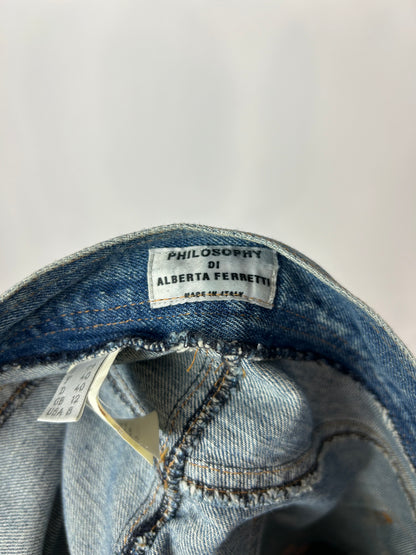 Minigonna denim Alberta Ferretti tg.M