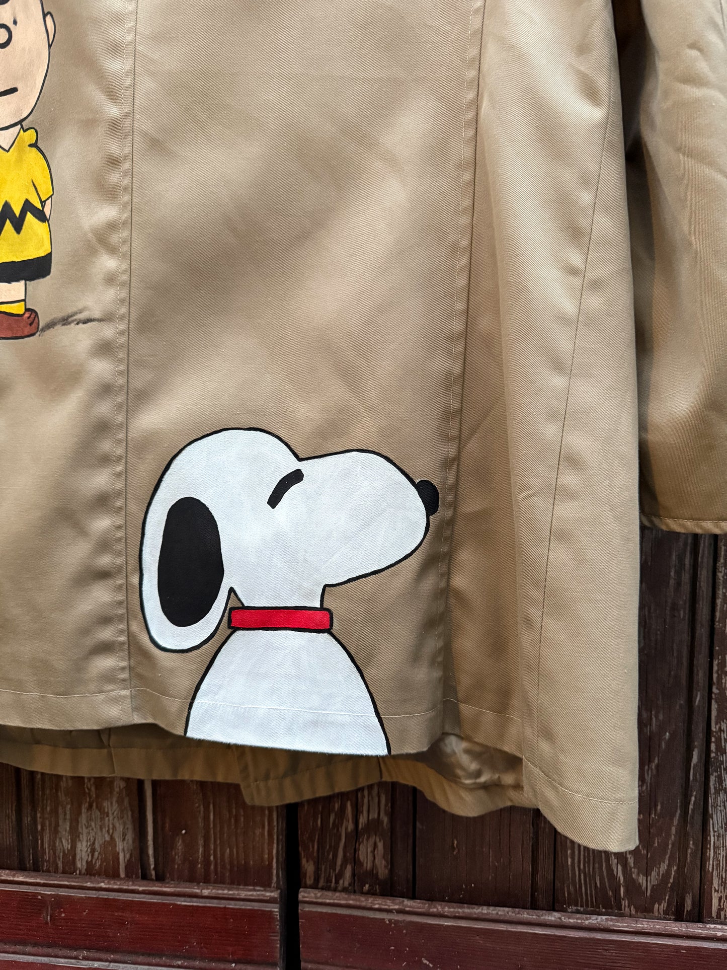 Trench doppiopetto ‘Charlie & Snoopy’