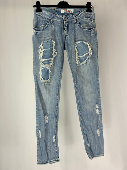 Jeans low rise slim Met tg.L