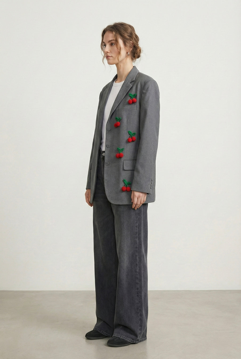 Blazer vintage ‘Cherries’ handmade 🍒
