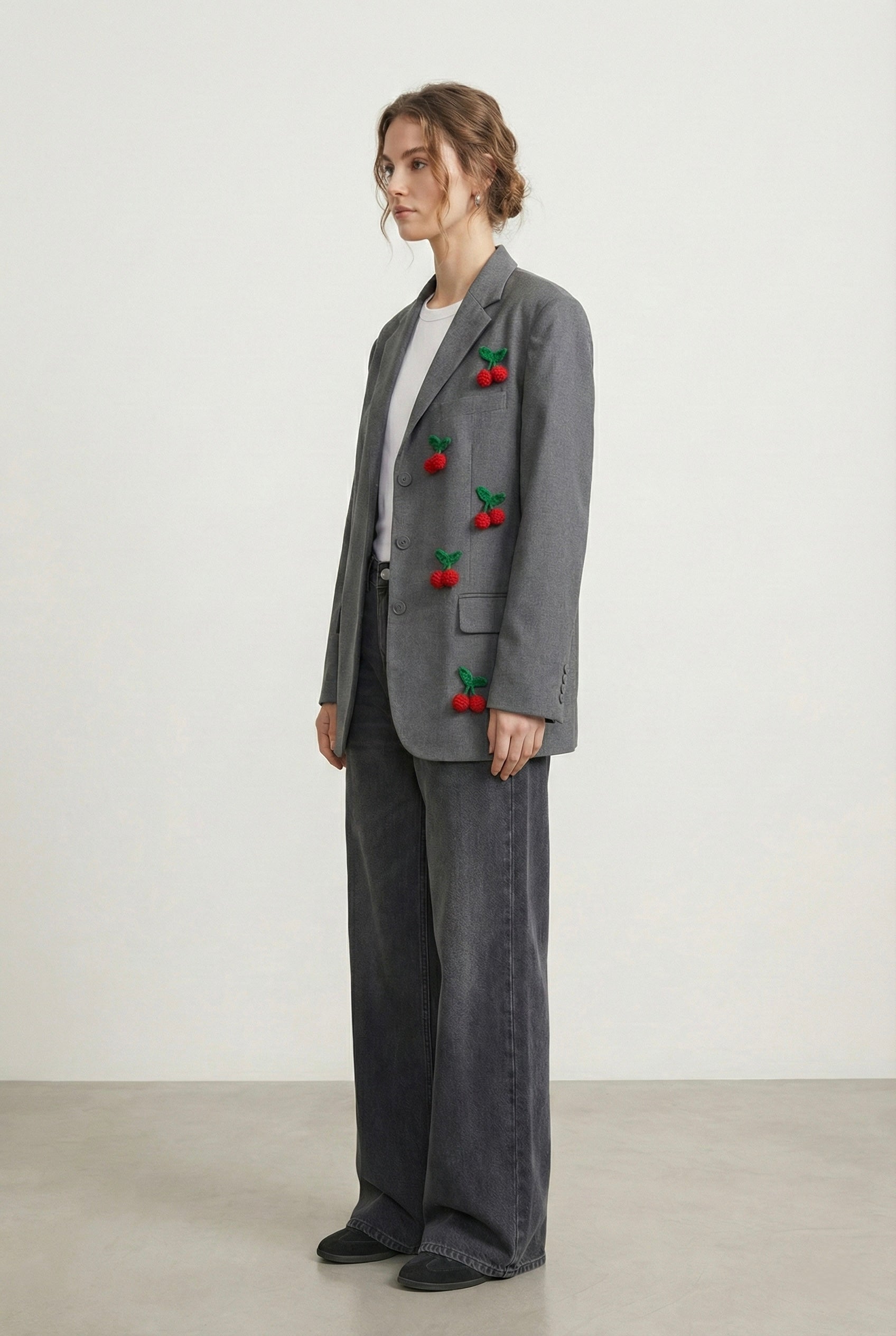 Blazer vintage ‘Cherries’ handmade 🍒