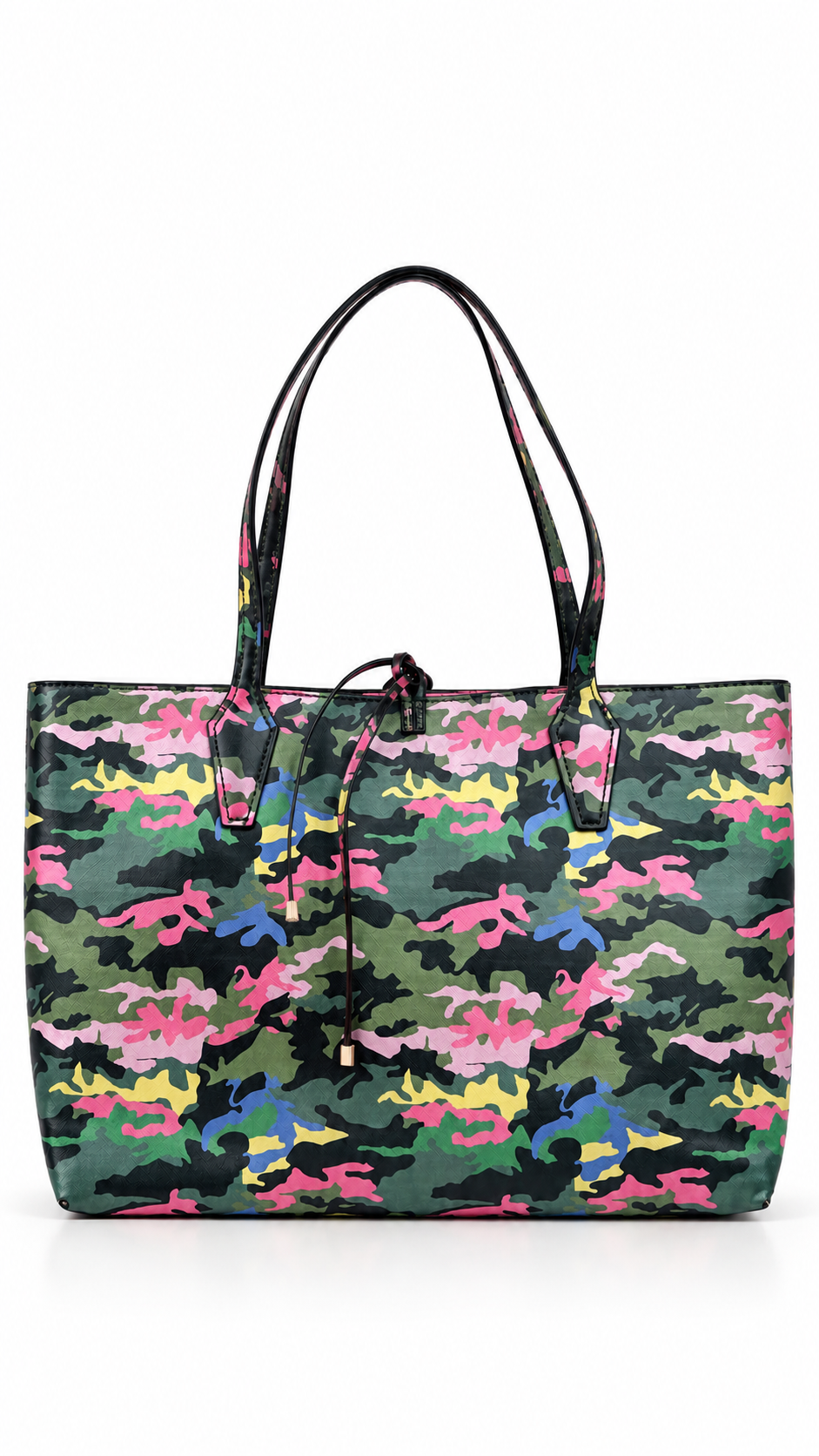Borsa Guess Shopper Bobbi Reversibile Camouflage Multicolor