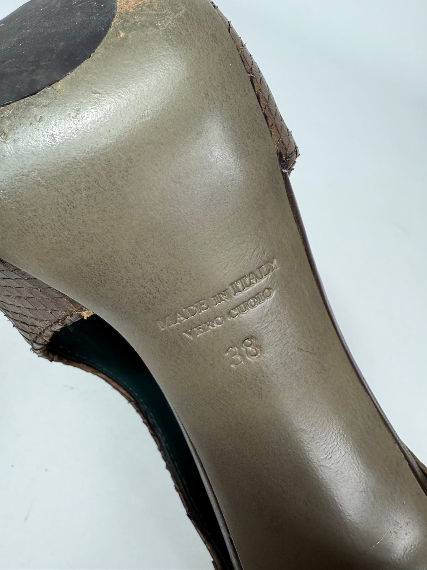 Tacco in pelle Ixos n.38