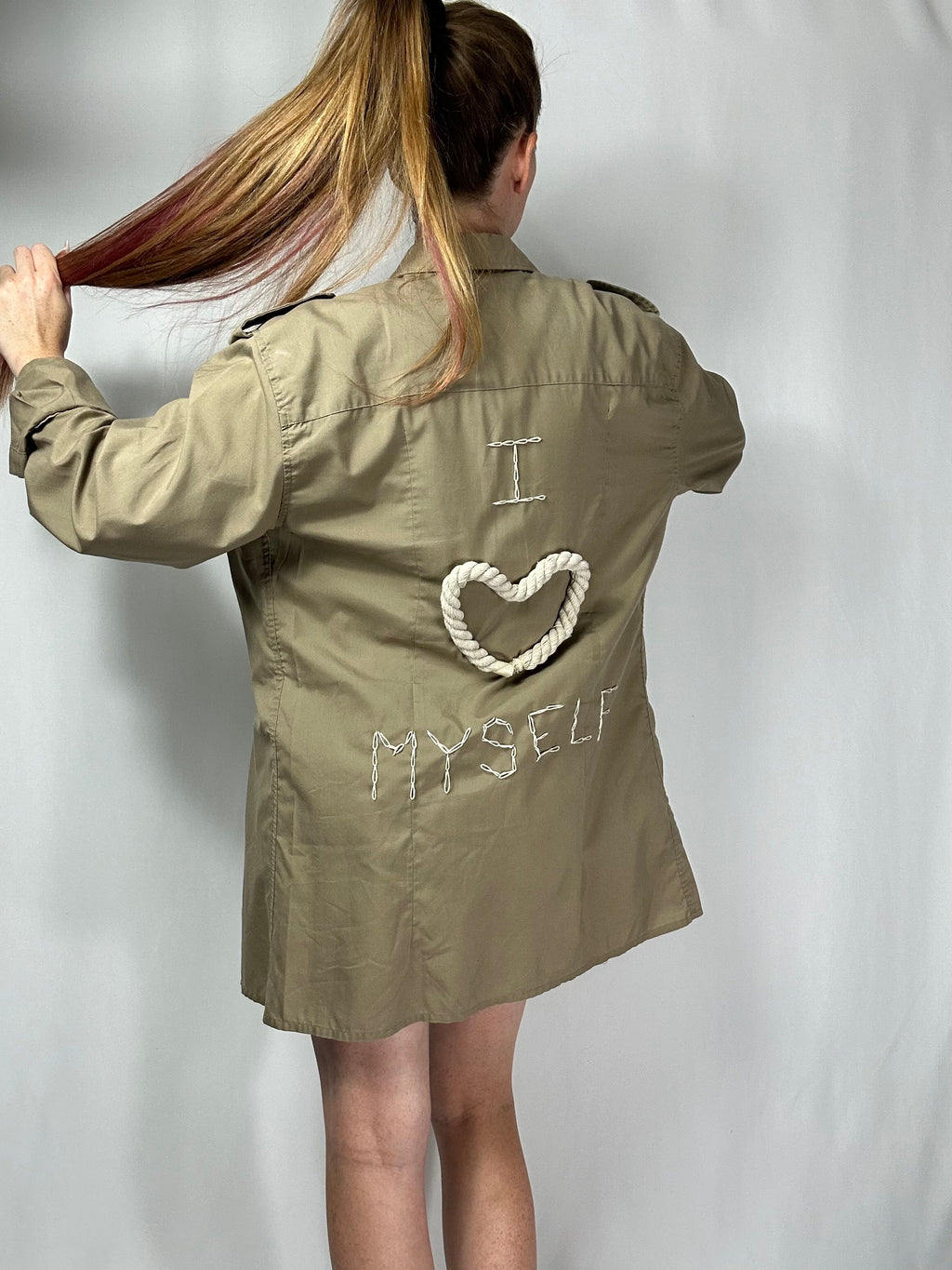 Giacca camicia ‘I love myself‘