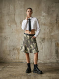Maxigonna fantasia militare