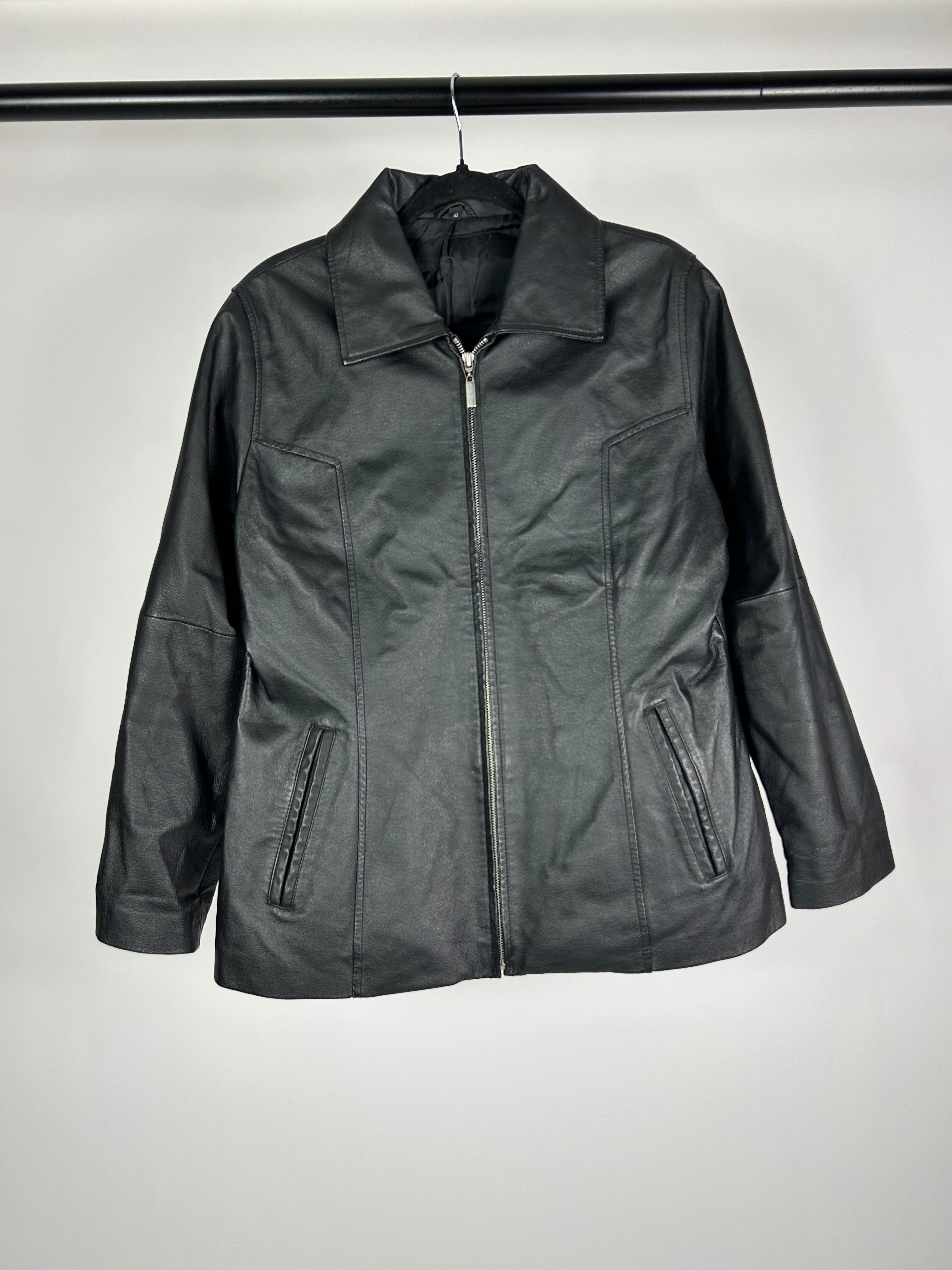 Giacca Biker in pelle