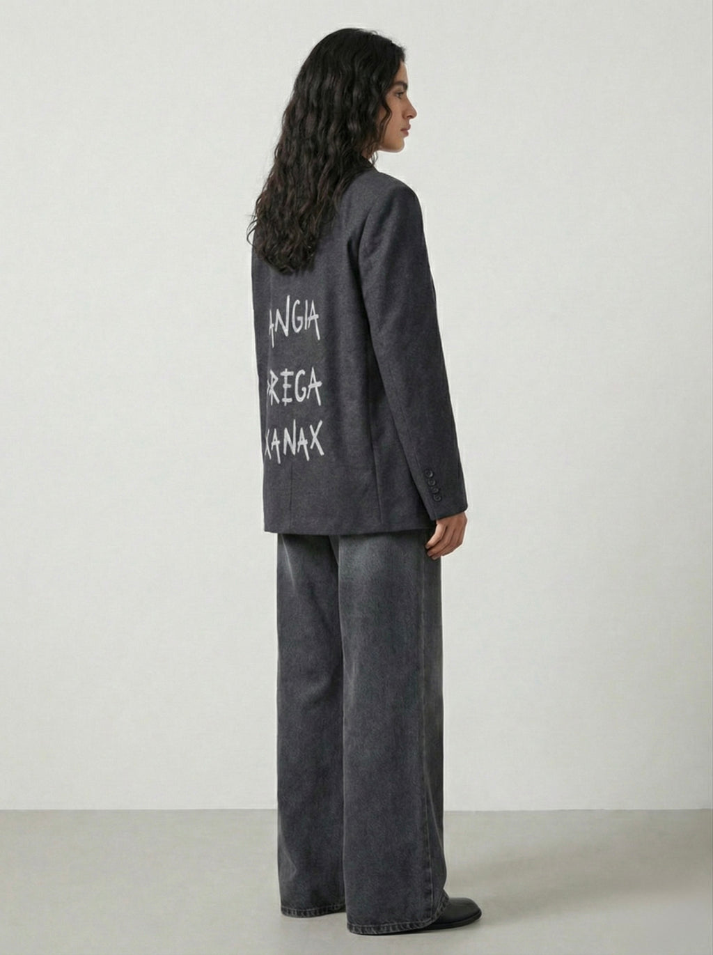 Blazer vintage ‘Mangia prega Xanax’