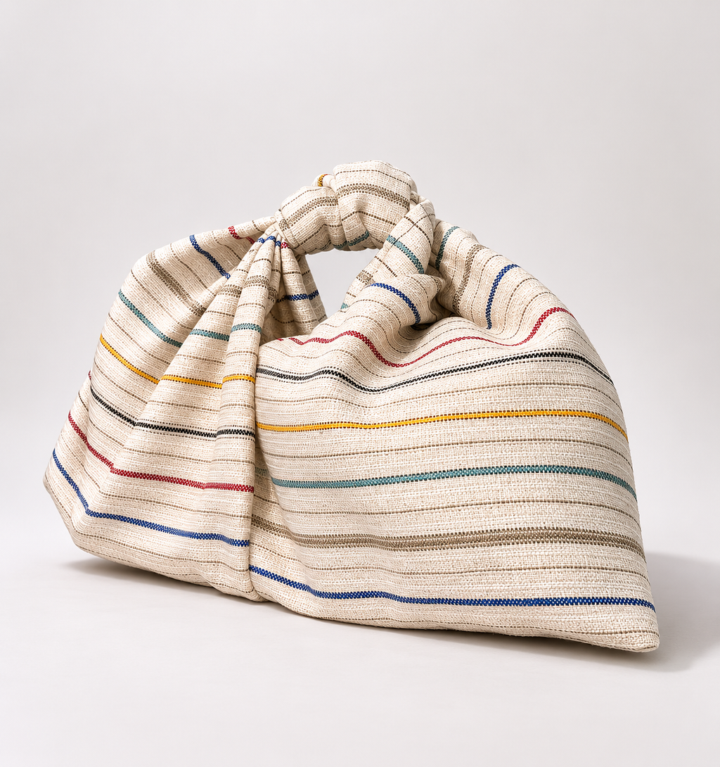 Borsa nodo ‘Coastal Breeze’ handmade