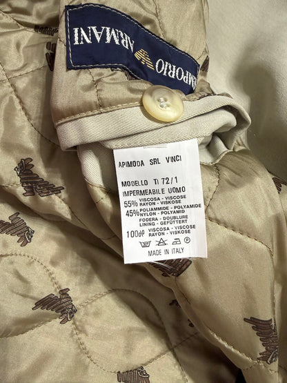 Cappotto impermeabile Emporio Armani