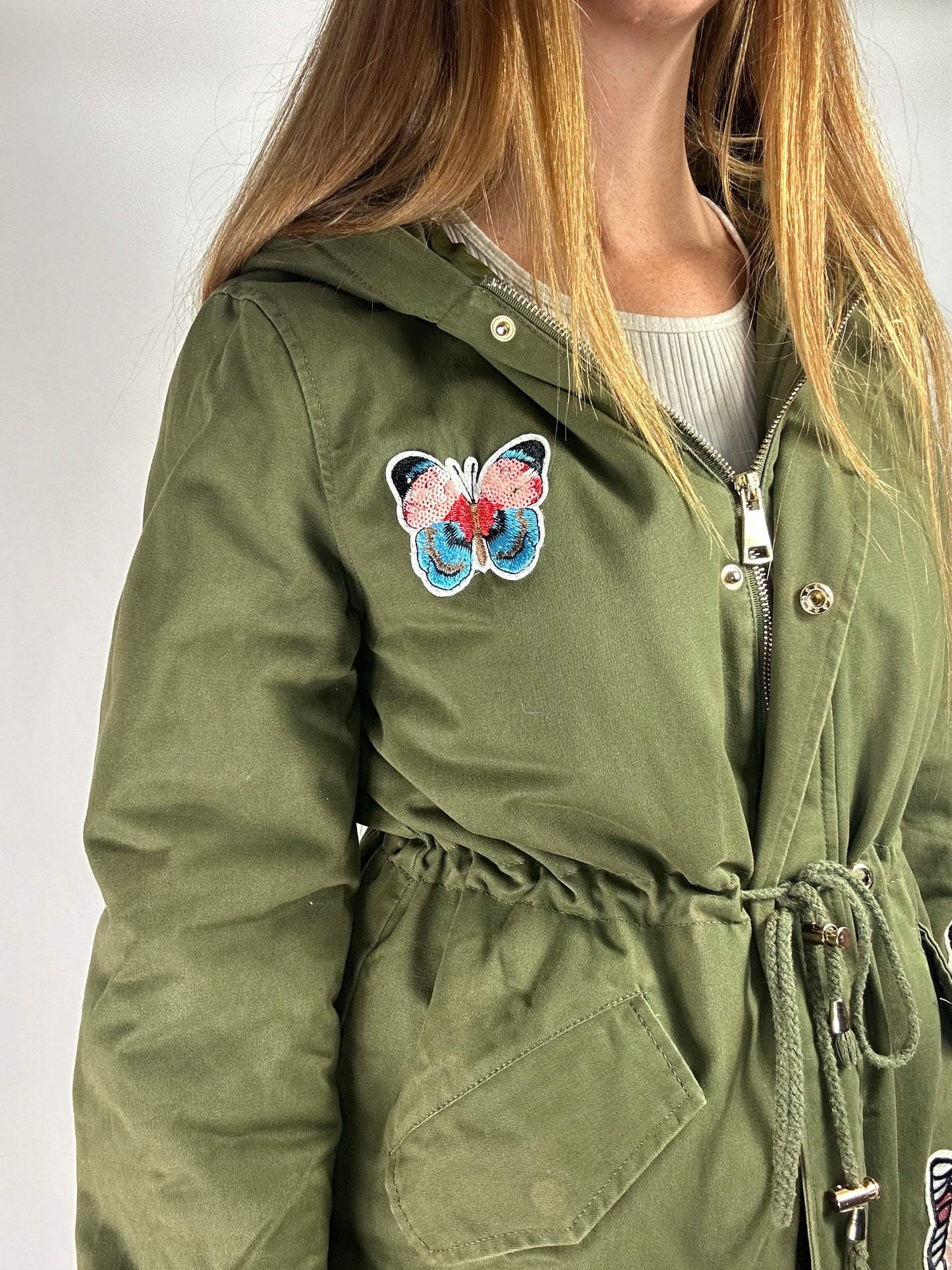 Parka patch butterfly tg.S