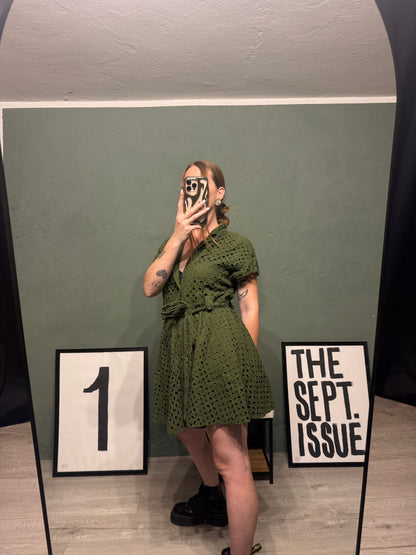 Abito sangallo military green tg.M