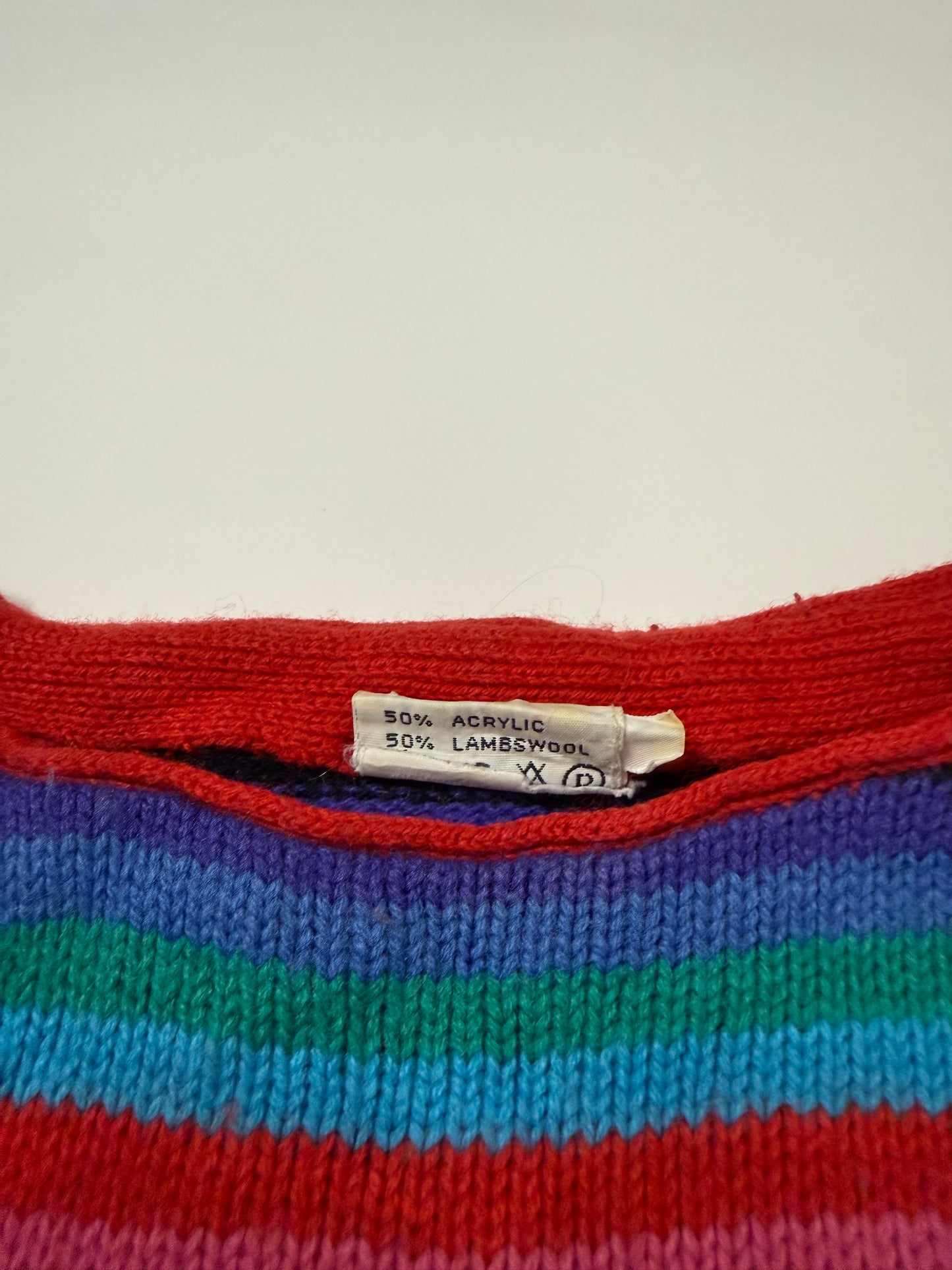 Maglioncino vintage winter fantasia righe