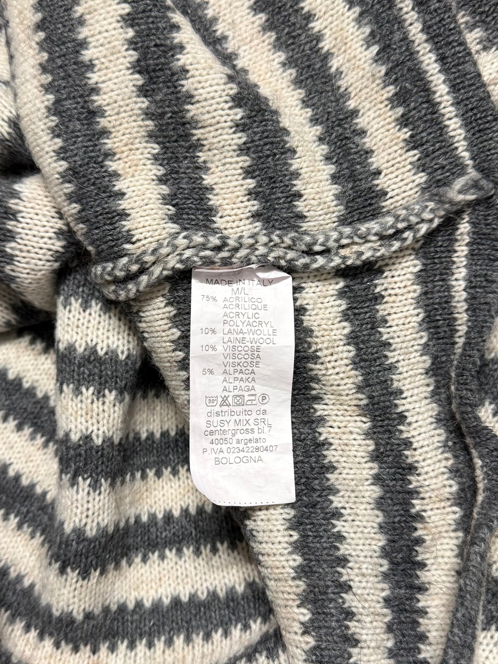 Cardigan righe SusyMix