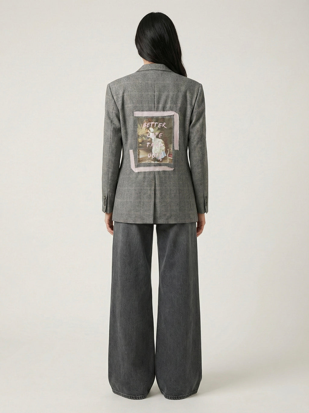 Blazer ‘Better late than Ugly’ handmade