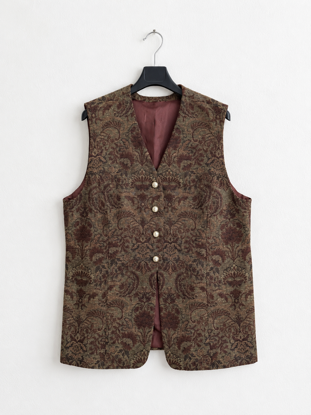 Gilet Vintage Jacquard