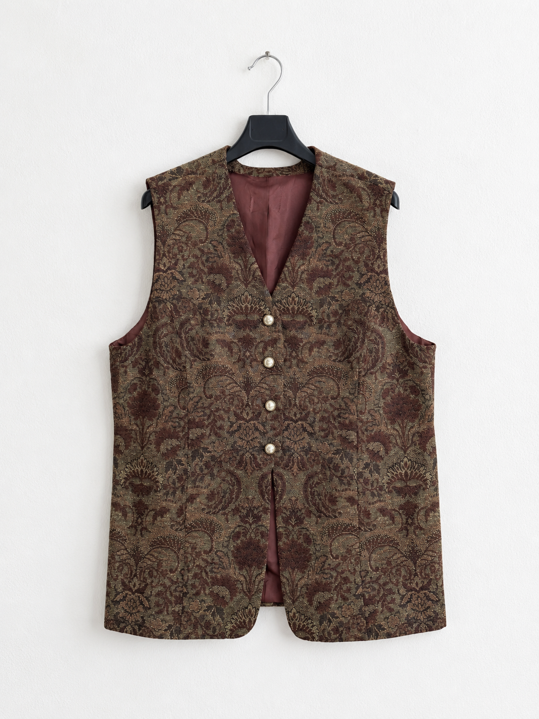Gilet Vintage Jacquard