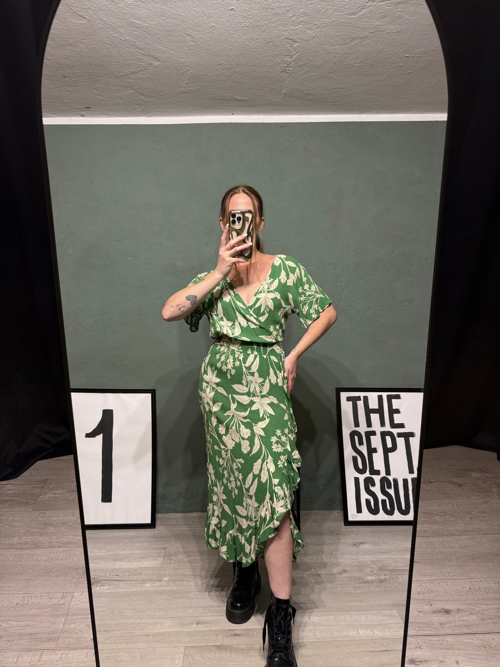 Abito fantasia fiori