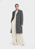 Cappotto spigato vintage 80% lana