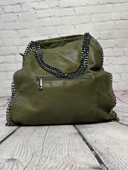 Tote bag Stella military green