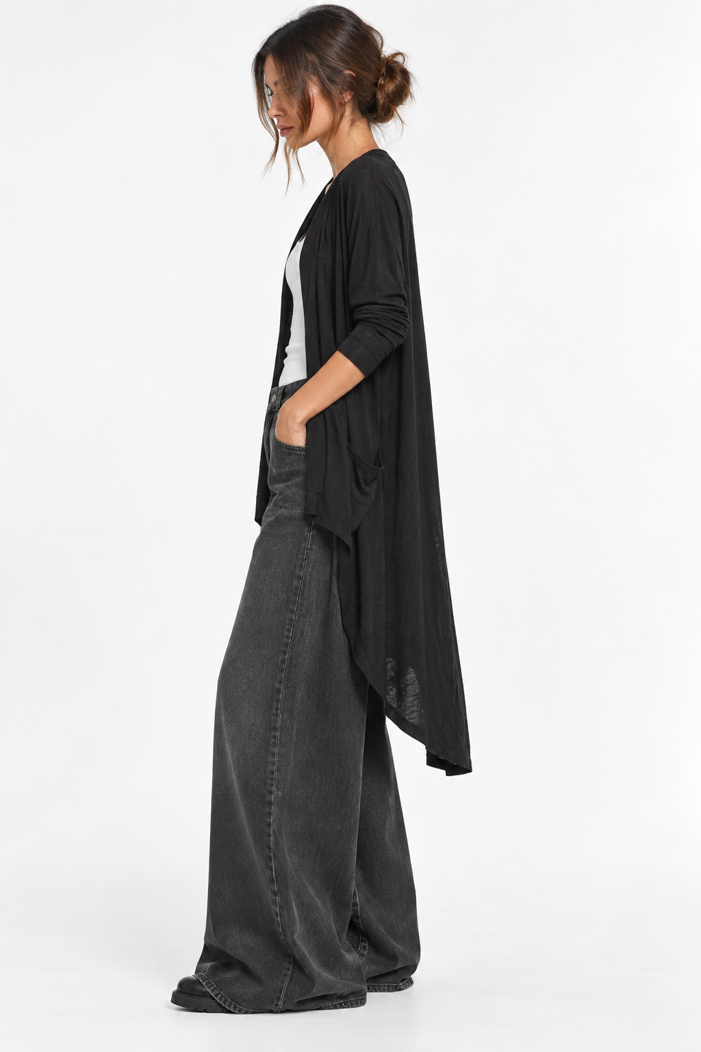 Cardigan asimmetrico COS