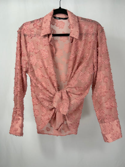 Camicia flower Zara tg.S