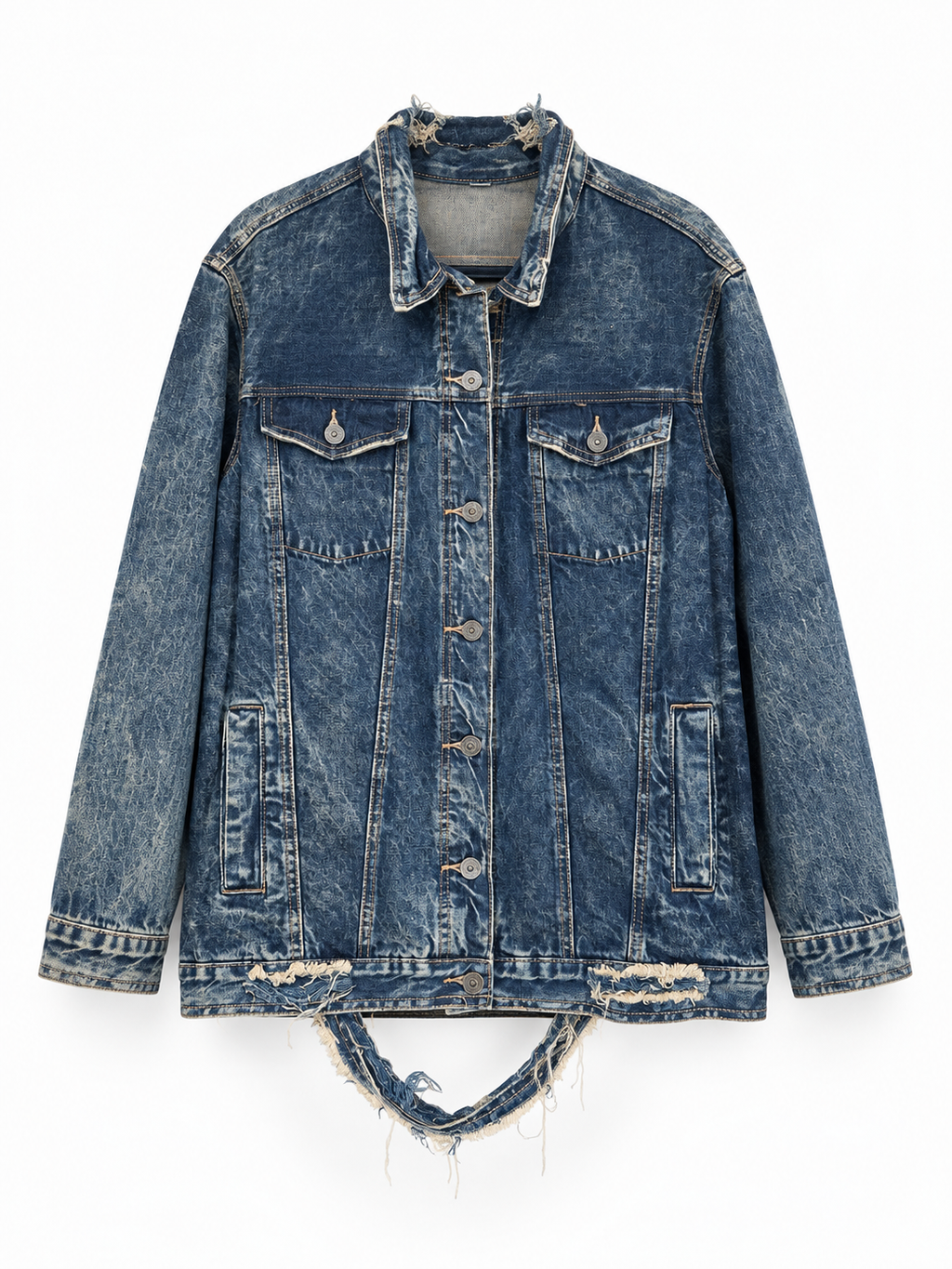 Giacca denim ‘You look basic’