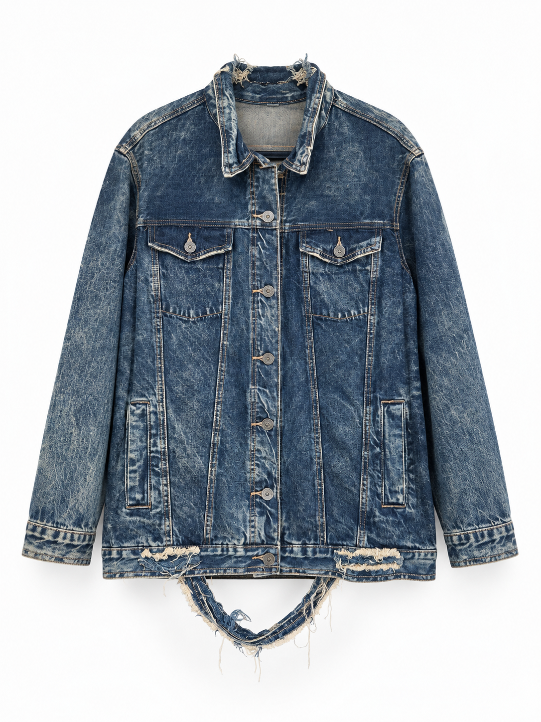 Giacca denim ‘You look basic’