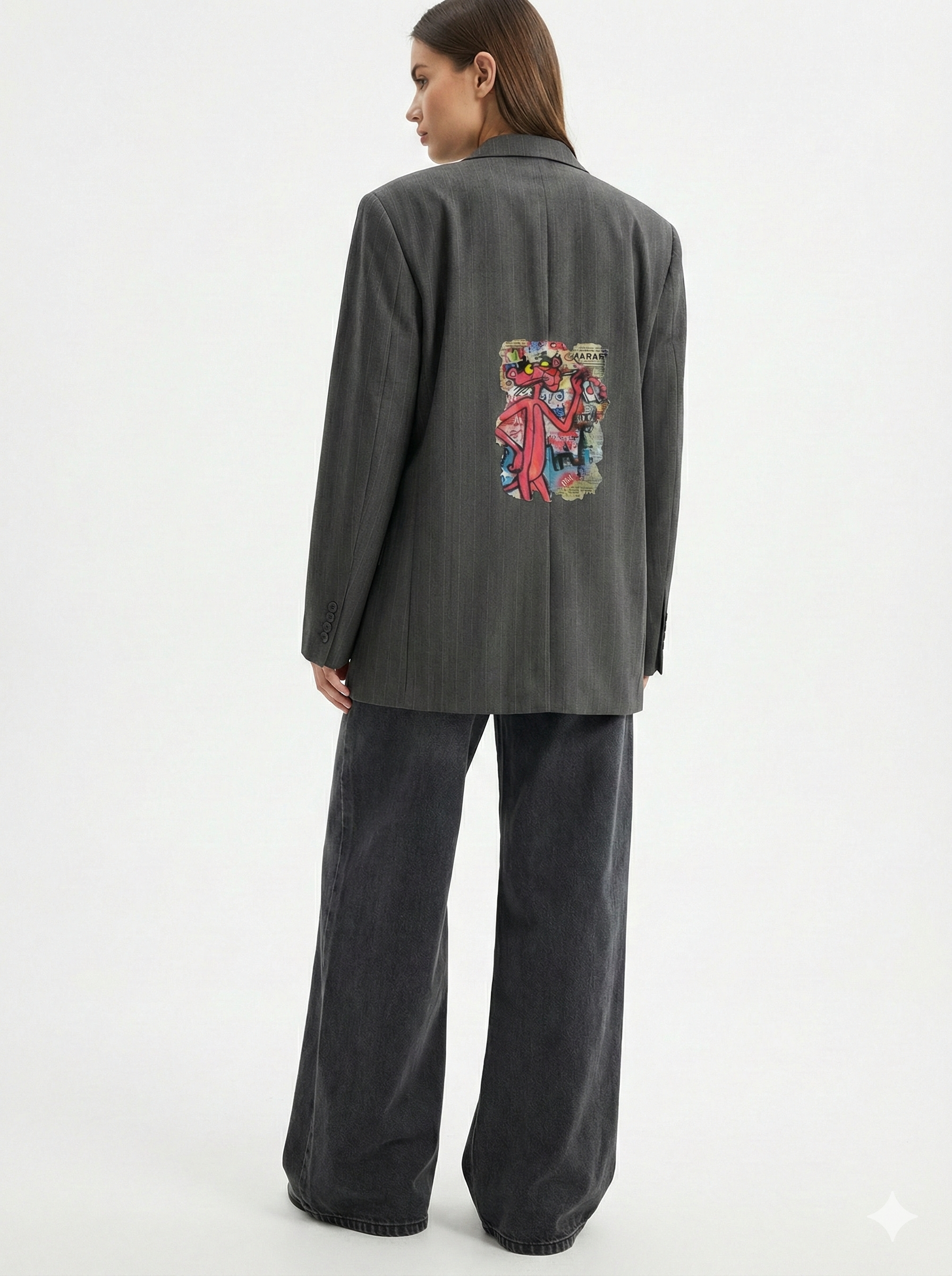 Blazer ‘Pink Panther’ handmade