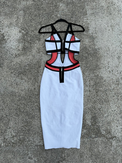 Abito longuette cut out tg.XS