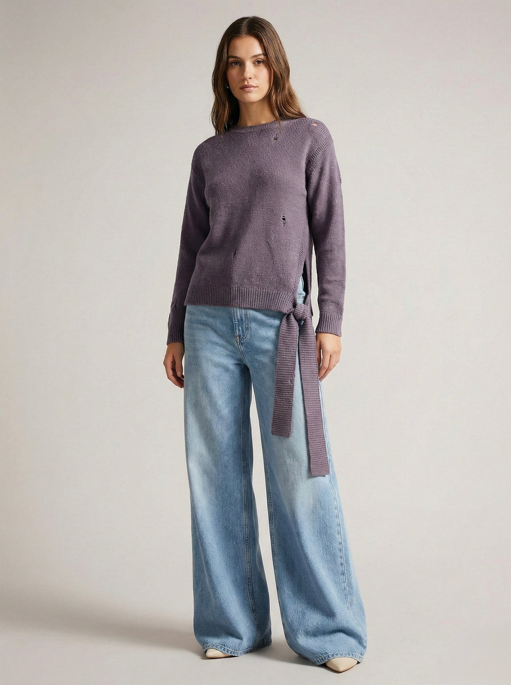 Maglioncino lavanda 100% cashmere Marc Jacobs