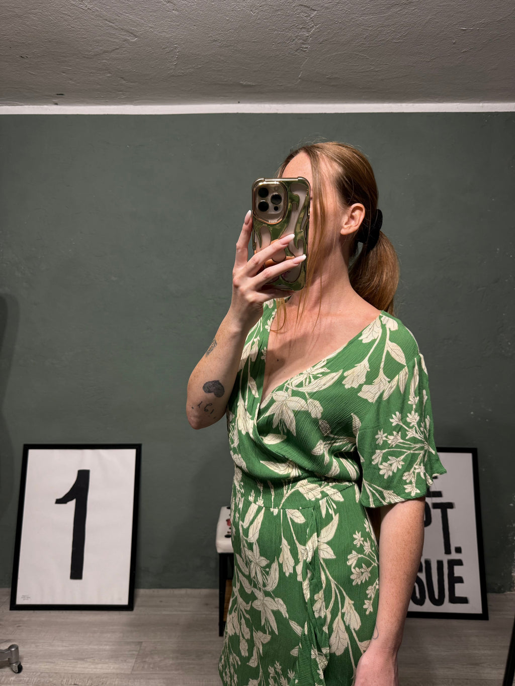 Abito fantasia fiori