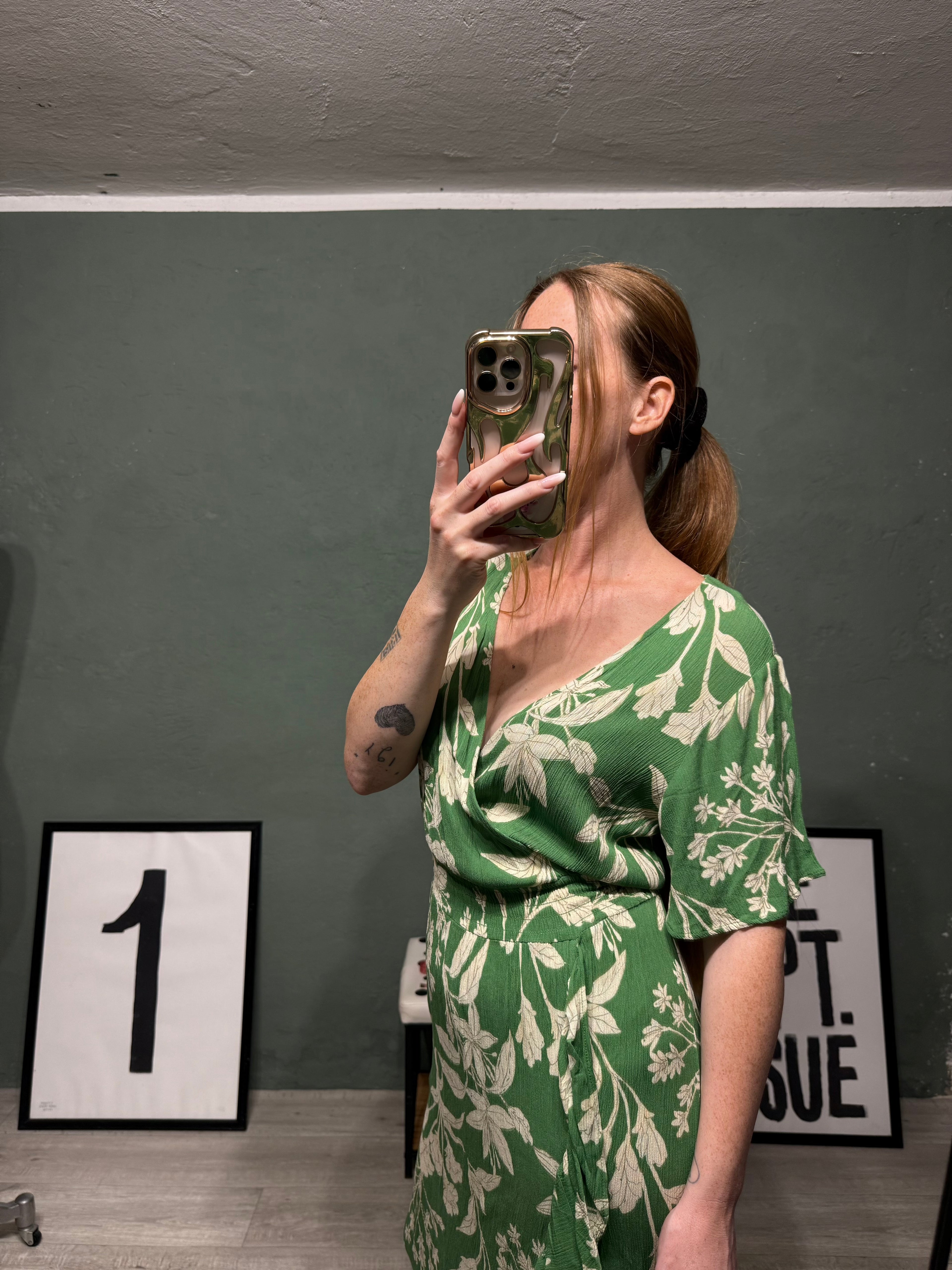 Abito fantasia fiori