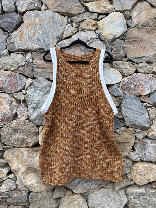 Smanicato mélange handmade