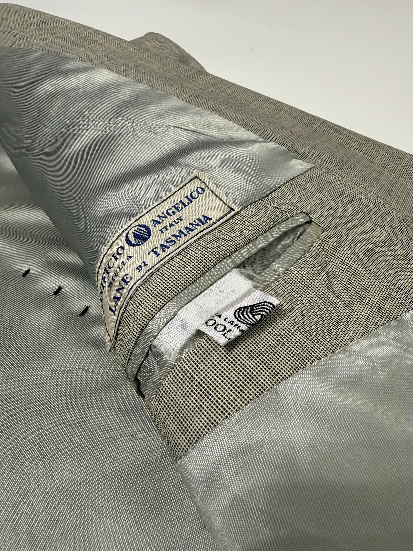 Blazer monopetto vintage ‘Fornasetti’ 100% lana vergine