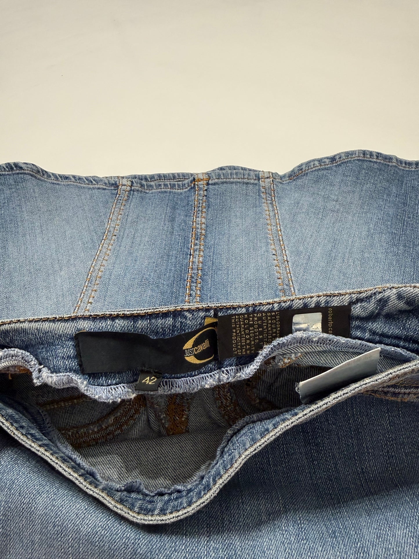 Maxigonna denim Just Cavalli