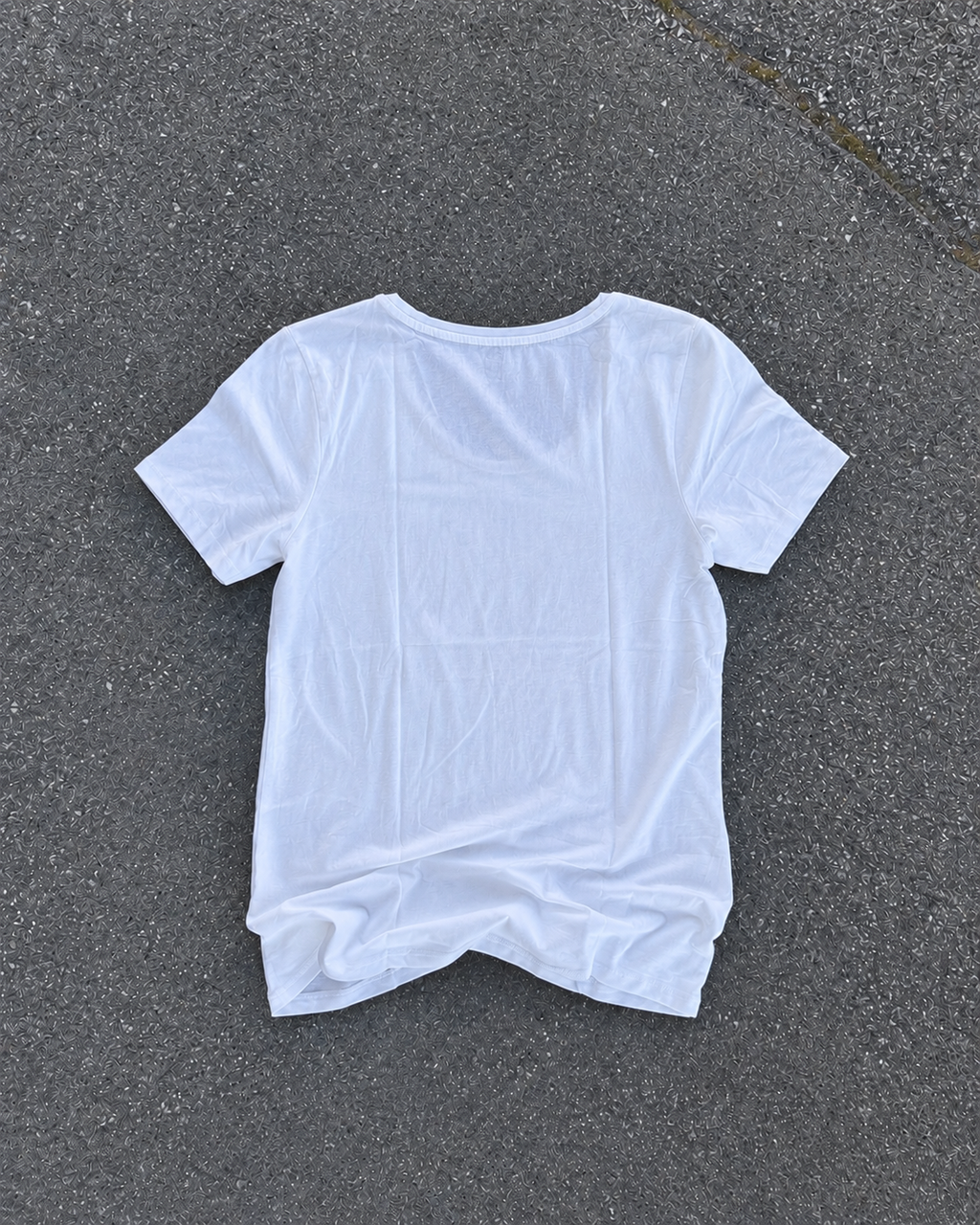 T-shirt ‘I’m not rude’ handprinted
