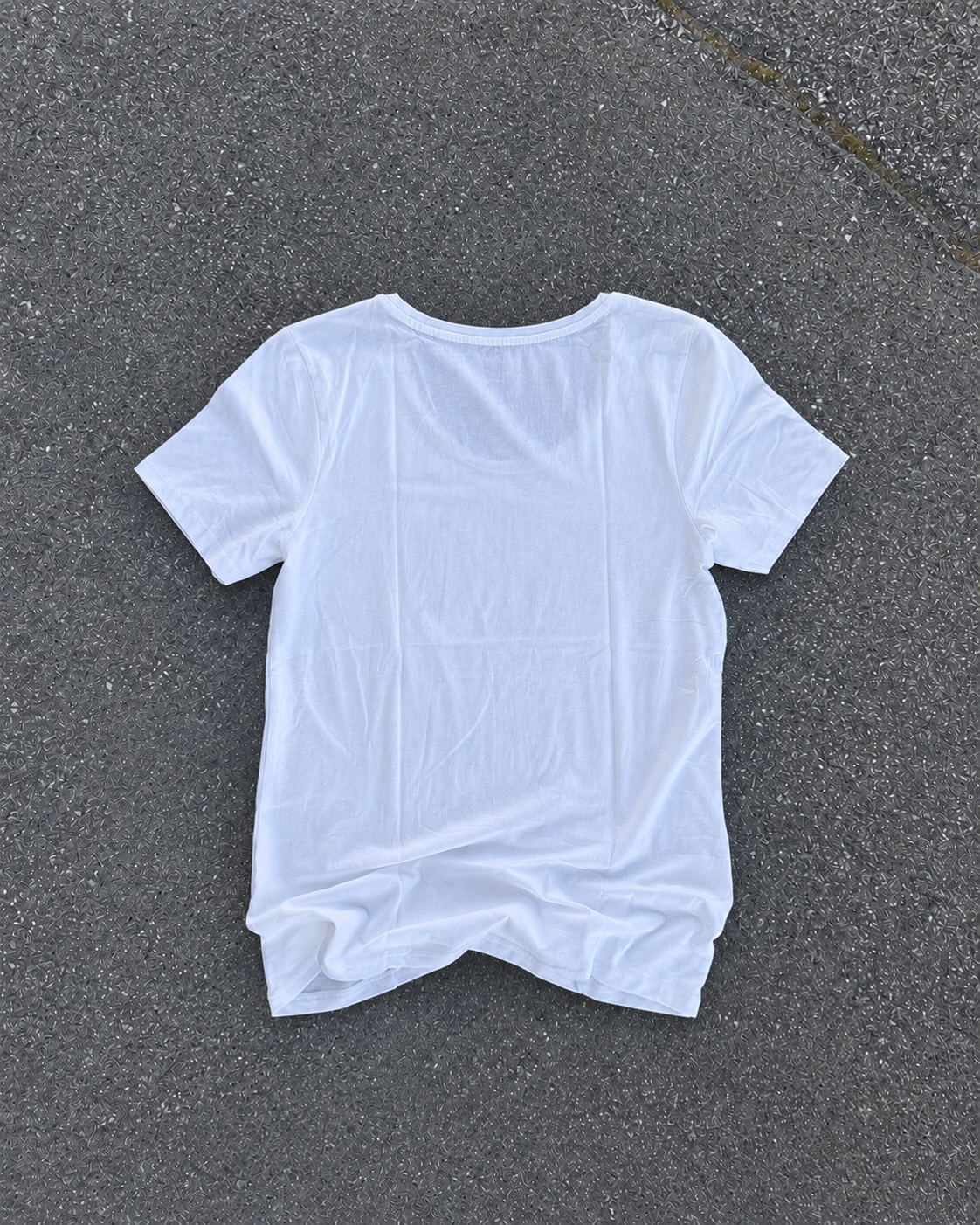 T-shirt ‘I’m not rude’ handprinted