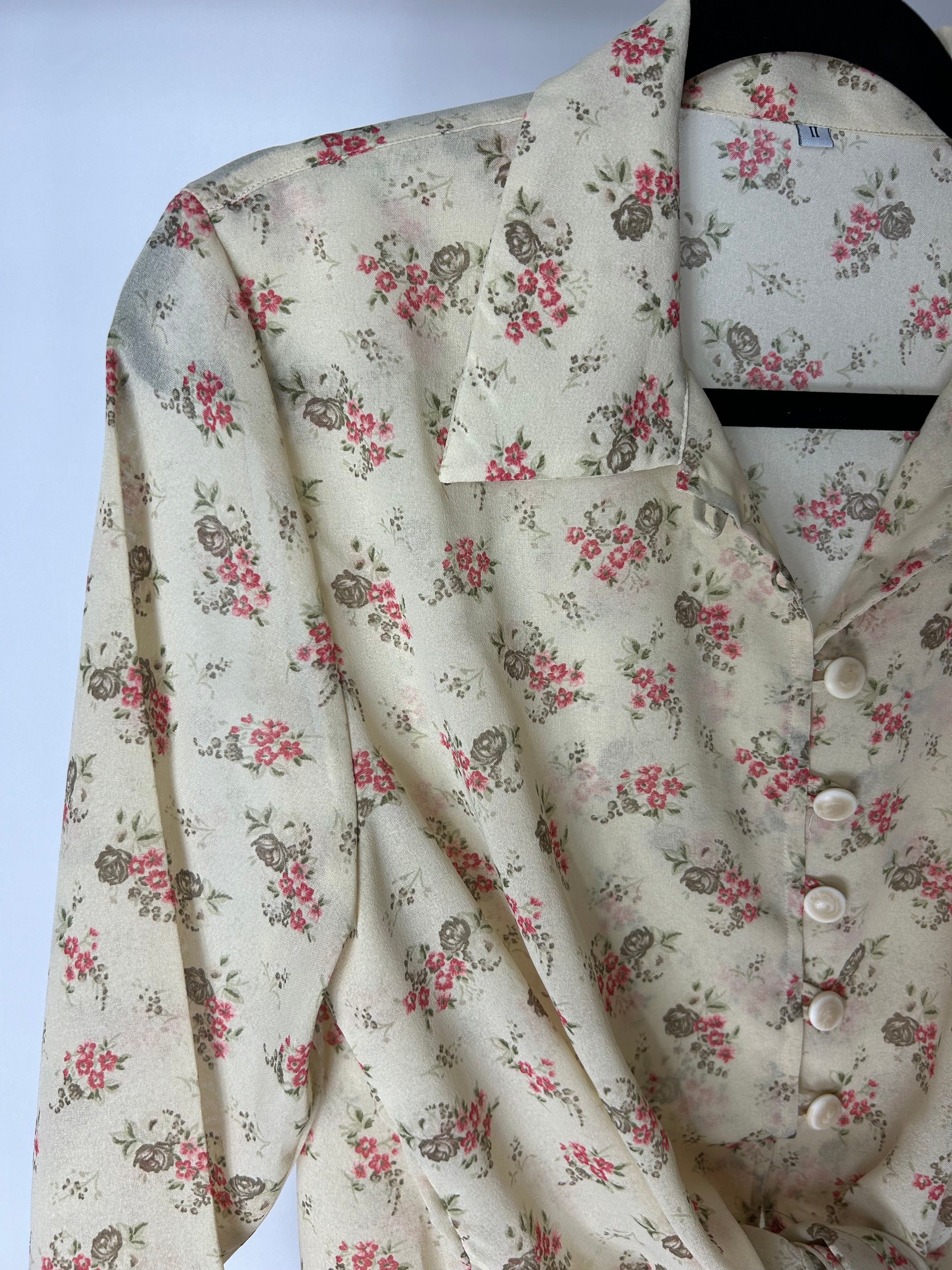 Camicia fantasia fiorata S