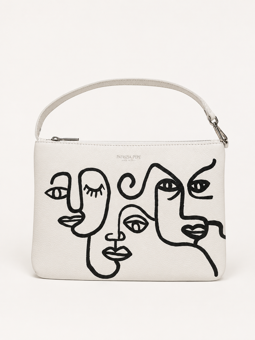 Pochette ‘Abstract Faces’ Patrizia Pepe