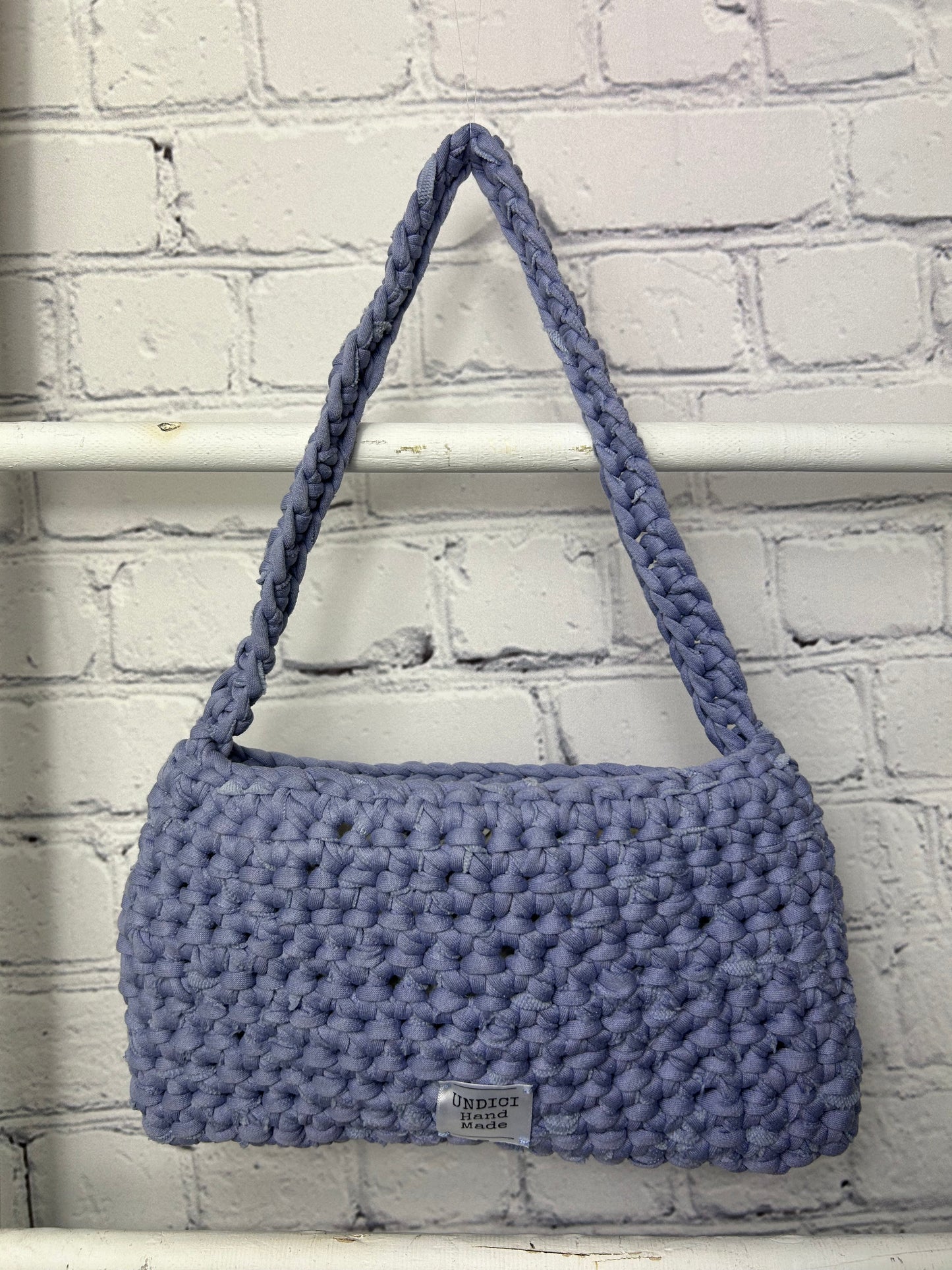 Lavender crochet Minibag