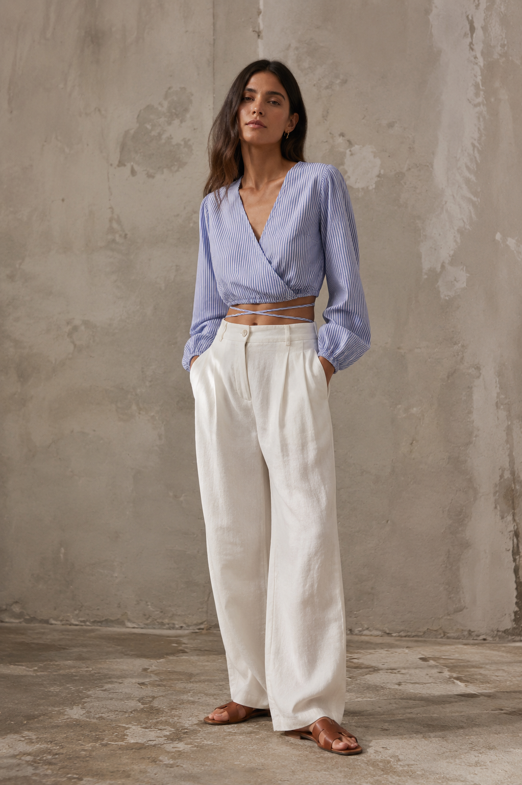 Camicia righe ‘dolce far niente’