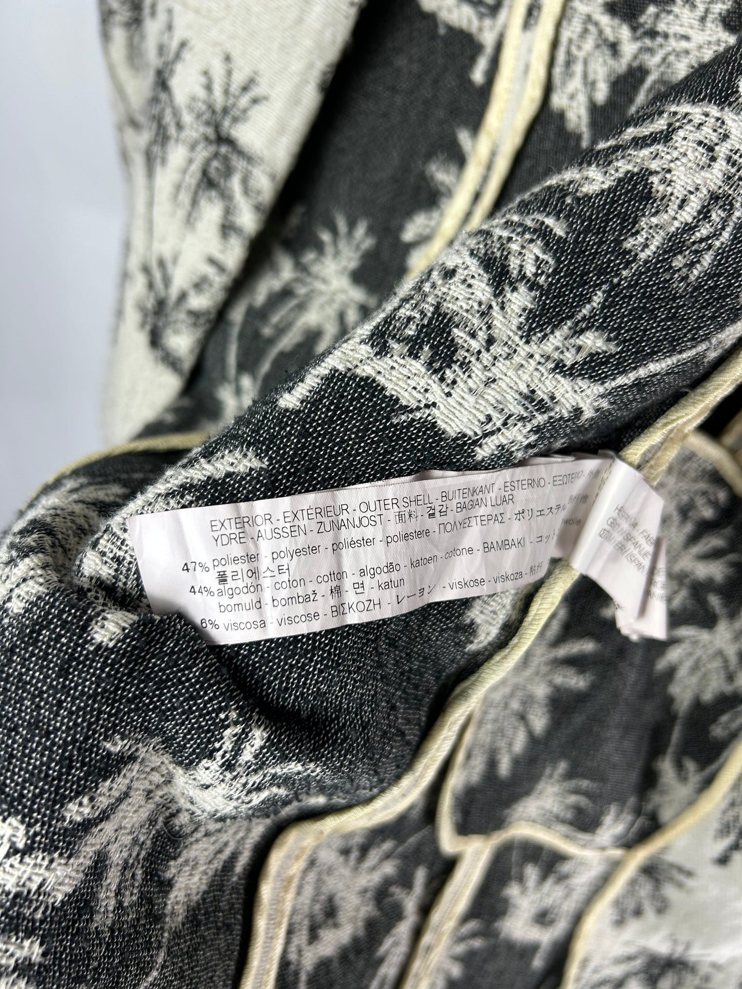 Cappotto palme Zara tg.S