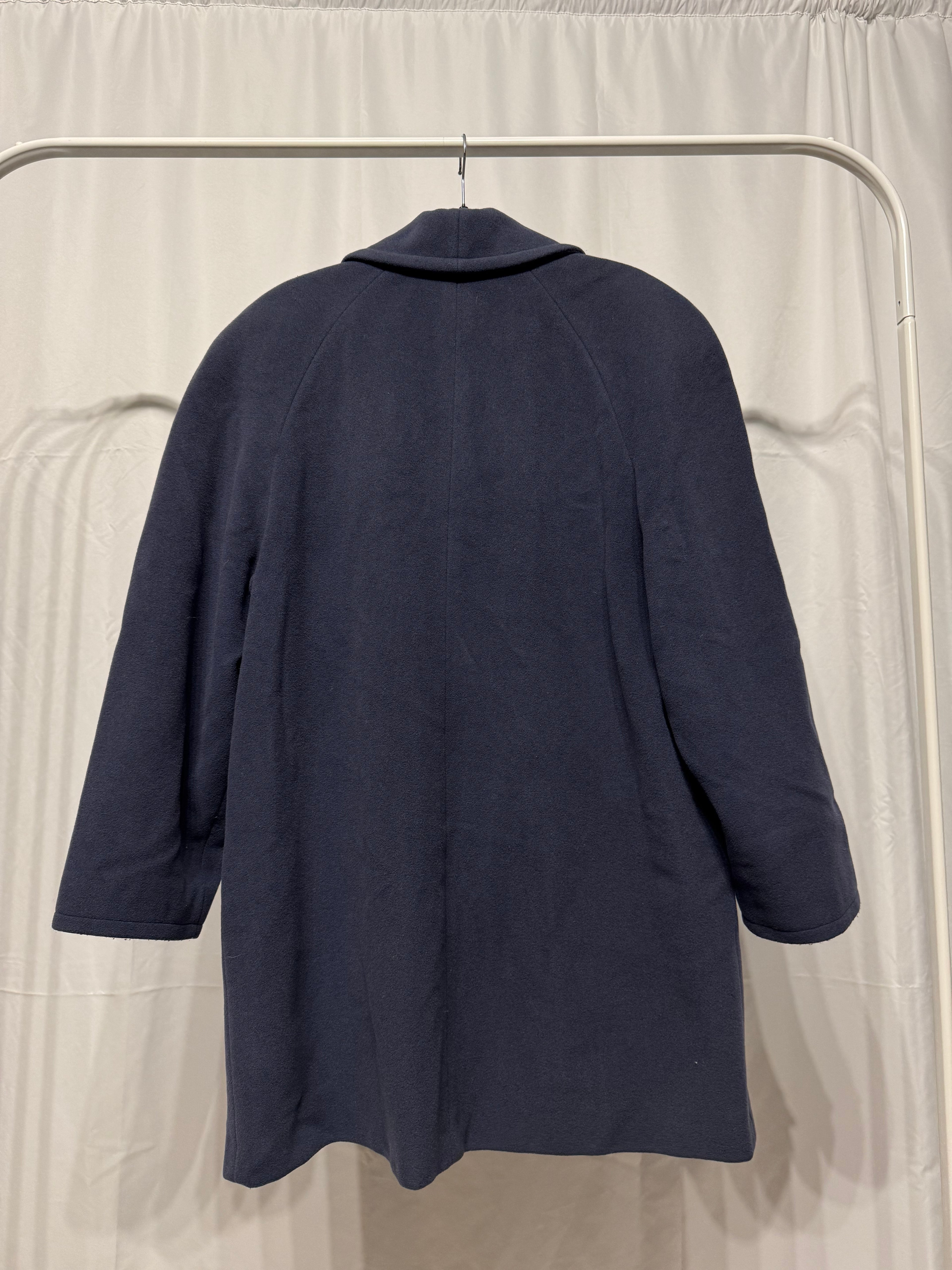 Cappotto monopetto lana