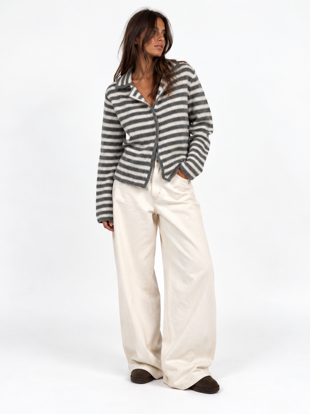 Cardigan striped Susy Mix