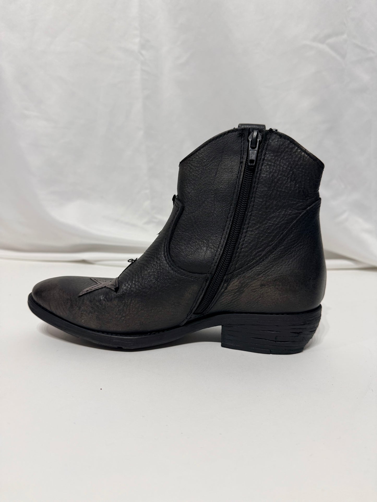 Texano in pelle stelle