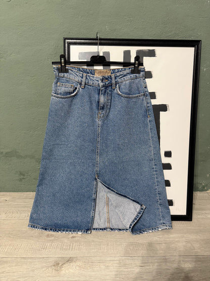 Longuette denim Zara