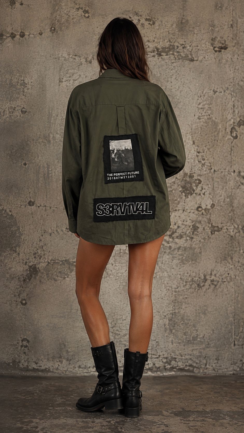 Camicia reworked ‘Servival’