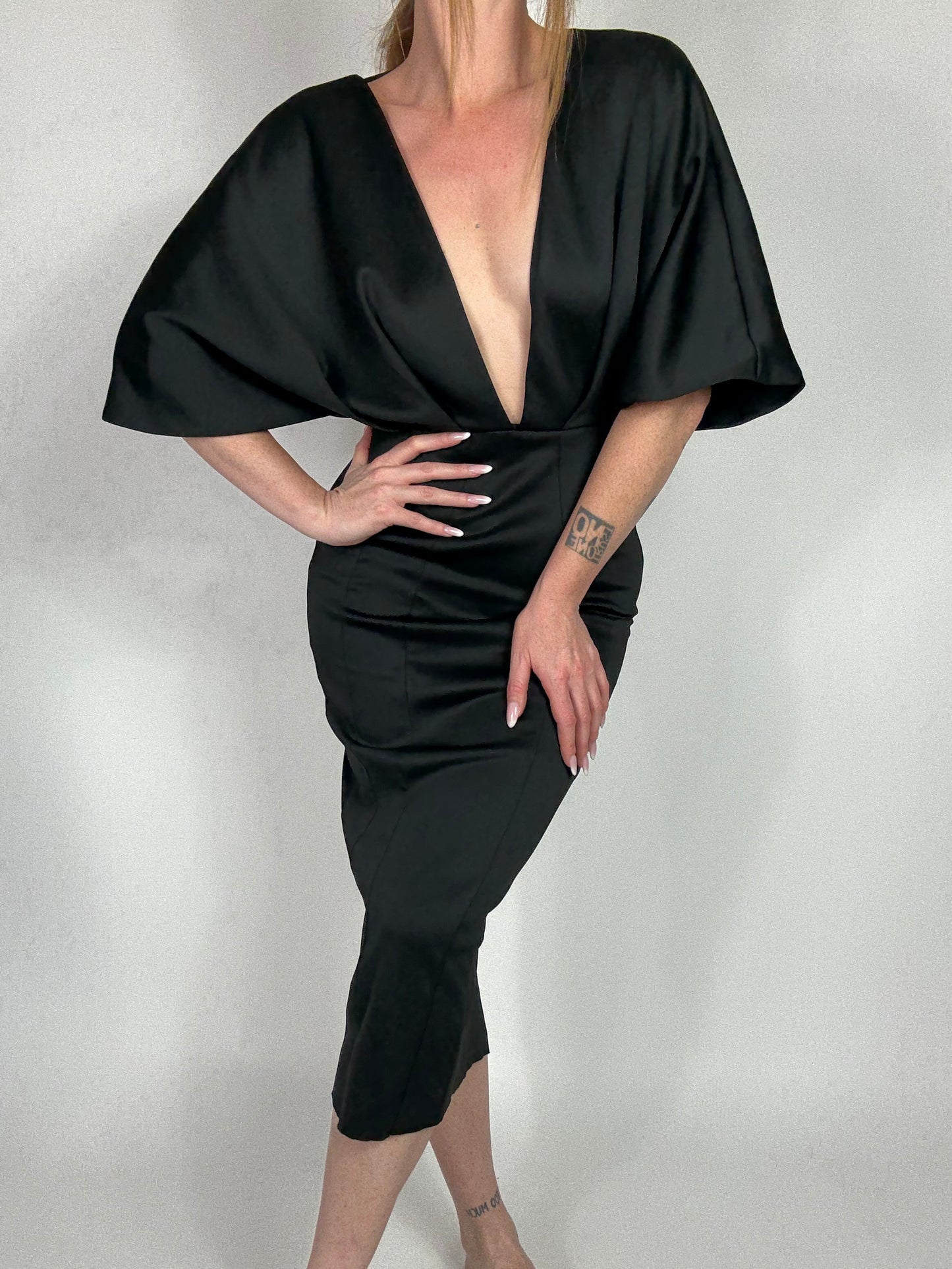 Abito tubino Asos nero tg.XS