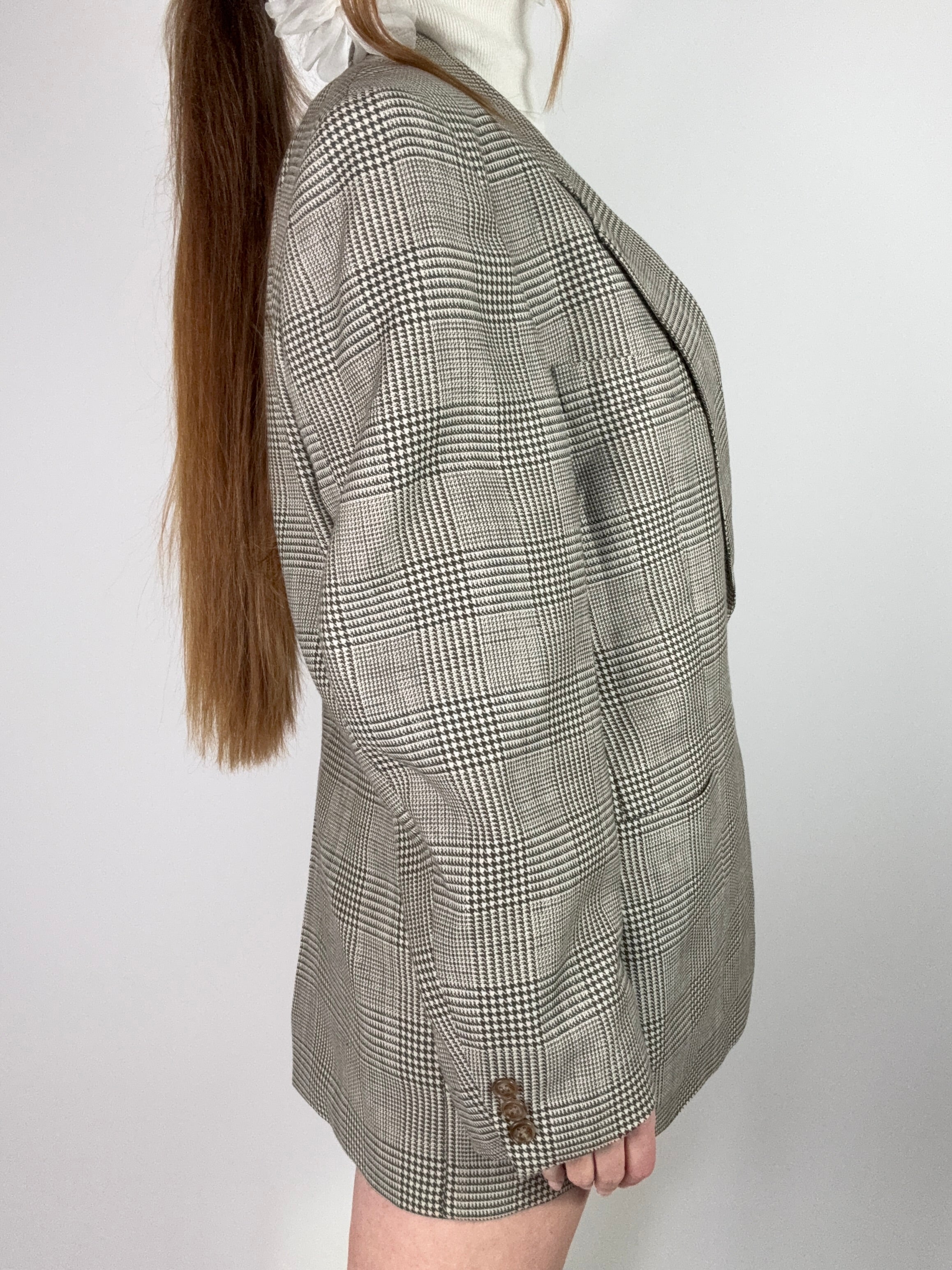 Blazer vintage pied de poule tg.L