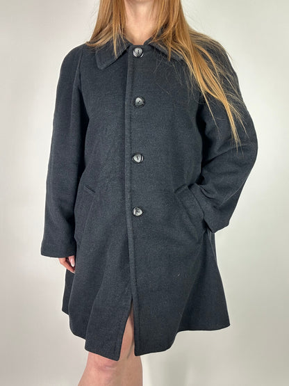 Cappotto monopetto antracite tg.M